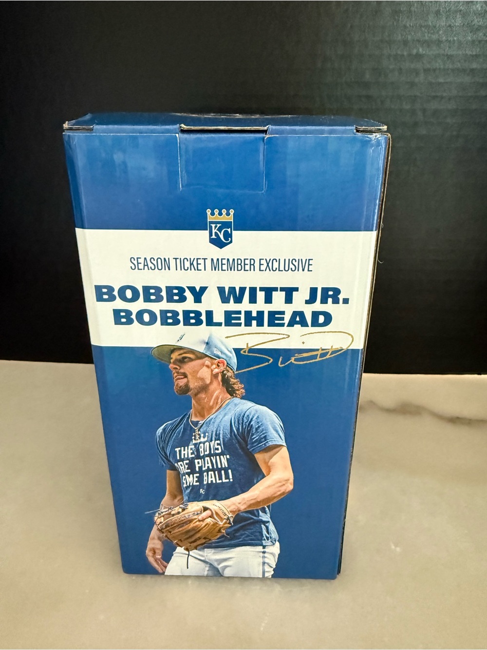 2025 SGA Kansas City Royals BOBBY WITT JR #7 Bobblehead New in box